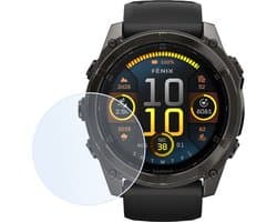 Screenprotector Geschikt voor Garmin Fenix 8 (43 mm) Screenprotector Bescherm Glas Screen Protector - Screenprotector Geschikt voor Garmin Fenix 8 Gehard Glas