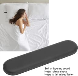 Mini Beengeleiding Stereo Bluetooth Draadloze Muziek Slaapkoptelefoon met Timer Om Te Slapen - Luidspreker voor Onder de Nek Zwart . — thumbnail 5