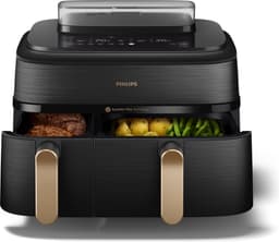Philips 5000 series NA552/00 - Dubbele heteluchtfriteuse - 9L - 2750W - Zwart — thumbnail 5