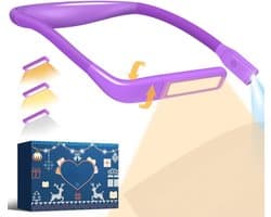 MIRA® Neklampje - Neklamp - Flexibele Neklamp - Paars - ‎19cm x 13cm x 3 cm