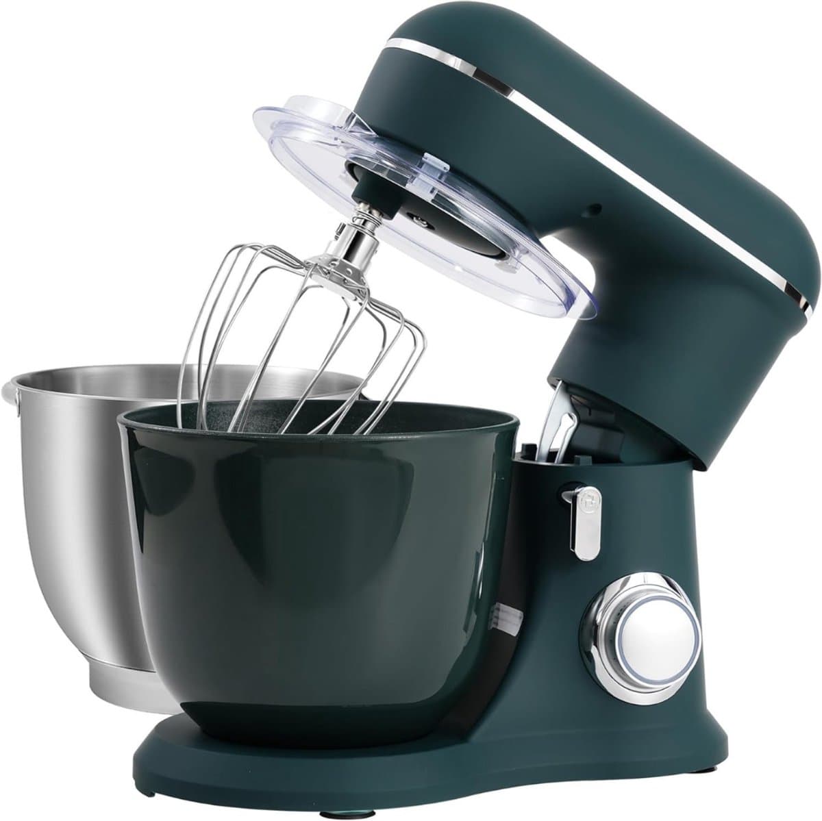 Florixa® Mixer met mengkom - Mixer - Mixer met mengkom keukenmachine - Groen - 22cm x 36cm x 33cm — afbeelding 1