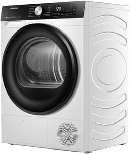 Hisense DH3S902BWCC - Condensdroger - 9 kg - Vrijstaand - Voorbelading - Warmtepomp - Wit - Draaiknop - TouchControl - 63 dB(A) - Ion Refresh - Allergy Care - Auto Dry — thumbnail 5
