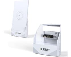 Gigabit Ethernet Dockingstation met 4 Poorten (1 WAN, 3 LAN) voor Starlink Router Mini - Wandmontage Plug and Play