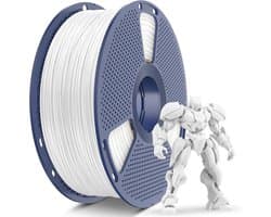 ABS Filament 1.75mm Wit - 1kg Spoel - Hoge Temperatuurbestendigheid 3D Printer Materiaal