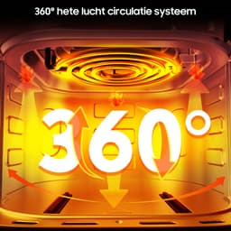 Dewelling 625A Heteluchtfriteuse 6,5L – 1700W Airfryer met Metalen Binnenbak – 80-200°C – Zwart — thumbnail 2
