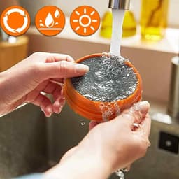 TuseRxln Vervangingsfilter – Wasbaar en herbruikbaar – 5 stuks – Zwart — thumbnail 2