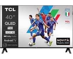40 Inch Smart TV Full HD QLED Android TV met Chromecast en Netflix