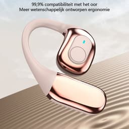 NAXSIR Over-Ear-hoofdtelefoon, draadloze hoofdtelefoon, lange batterijduur, digitaal display, zwart — thumbnail 3