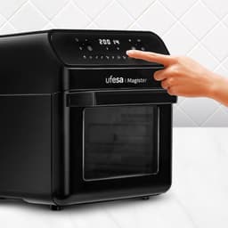 Hete Lucht Friteuse - Olievrije Oven - Gezond Koken - 12 Kookprogramma's - 12 Liter Capaciteit - Zwart — thumbnail 5