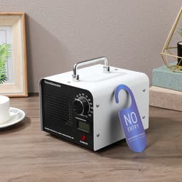 160 Ozongenerator voor Thuisgebruik (60 g/u) – Draagbare Luchtreiniger met Timer, Bereik van 400 m³/u – Compacte Luchtreiniger voor in Huis, Verwijdert Rook, Huisdiergeuren en Muffe Luchtjes – EU-stekker — thumbnail 3
