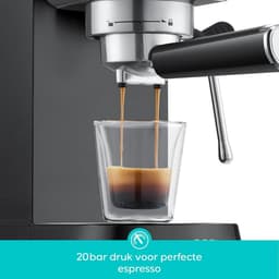 Espressomachine - Koffiemachine met Bonen - Espresso Machine - Koffieapparaat — thumbnail 3