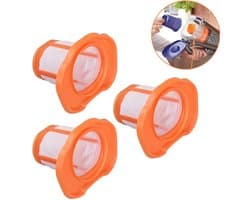 3 stuks Hepa Filter - Stof Filter - Filters - Stofzuigerfilters - Filteraccessoires - Geschikt voor Black & Decker BHHV520BT BHHV520BFP BHHV320B BHHV320J BHHV520BF BHHV520JF - Wasbaar