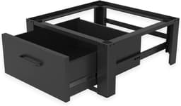SNJY® Wasmachine Verhoger - Wasmachine Kast - Wasmachine Ombouw - 54L x 63B x 31H cm - Zwart — thumbnail 1