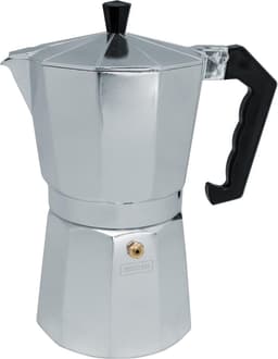 Klassieke Moka Pot Espressopot voor Inductie, Gas en Elektrisch - 6 Kops — thumbnail 1