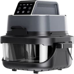 Airfryer – Heteluchtfriteuse – Friteuse – Air Fryer – Heteluchtoven – 4 Liter Inhoud – Glas Kijkvenster – 1500 Watt — thumbnail 7