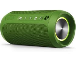 Draagbare Waterdichte Bluetooth Speaker met 20 Uur Speeltijd & RGB Licht
