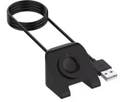 DrPhone magnetische oplaadstandaard – compatibel met Fossil Gen 6 / Gen 6 Wellness / Gen 5 / Gen 5E smartwatch – USB laadkabel