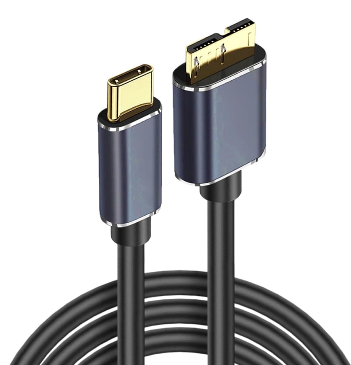 Externe Schijf Kabel - Data Kabel - Snelle Data Overdracht - Dubbel Afgeschermde Kern - 5Gbps USB 3.0 — afbeelding 1
