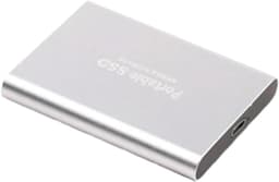Draagbare SSD - Externe Opslag - Snelle Data Transfer - Schokbestendig Ontwerp - 2 TB Capaciteit - Zilver — thumbnail 1
