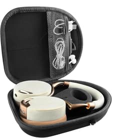 Hoofdtelefoon Case - Draagbare Opbergtas - Reizen Beschermen - Harde Beschermende Schaal - 21.5 x 18.5 cm - Zwart — thumbnail 4