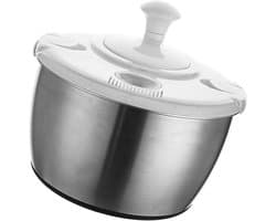 Salade Spinner - Groente Droger - Snel Drogen - Roestvrij Staal - 5L Capaciteit
