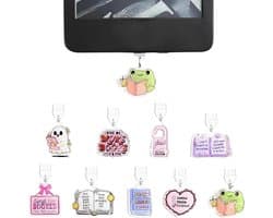 Stofbeschermers Set voor Kindle Type C/USB C poort | Leuke Gadget voor Boekenliefhebbers