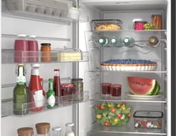 Bosch KSN36VCCG - Serie 4- Kastmodel koelkast - Extra veel inhoud 402L - Zeer stil - Nooit meer ontdooien met Total No Frost - VitaFresh XXL 0°C: houd etenswaren langer vers met extra ruime vershoudlades -Zwart — thumbnail 7