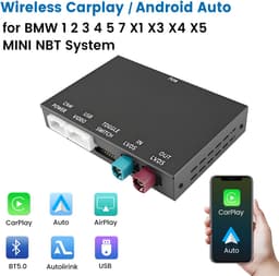 Autoradio Draadloze Carplay Android Auto Interface Module Geschikt Voor BMW NBT-Sistema - BMW MINI X1 X3 X4 X5 F10 F15 F20 F21 F23 F25 F26 F30 F48 — thumbnail 3