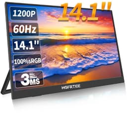 Cellista Draagbare Monitor 14.1 inch - Tweede Scherm Laptop - IPS Full HD Display - HDMI USB-C Monitor - 1920x1200 - 60Hz - HDR10 — thumbnail 5