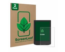 ScreenLeaf - Screenprotector voor PocketBook Verse Pro - Duurzame schermbescherming Folie Beschermfolie transparant 2 Stuks