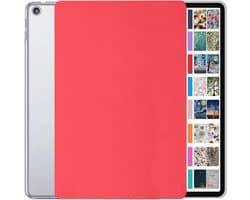 Slanke Harde Beschermhoes met standaard voor iPad Air 1 (2013) - Rood