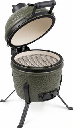 BASTE kamado BBQ mini - 13 inch - Olijfgroen — thumbnail 3