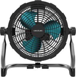 Industriële Vloerventilator - Krachtige Ventilator - Luchtcirculatie Binnen - 9 Snelheden Accu - 25.4 cm Diameter - Wit — thumbnail 2