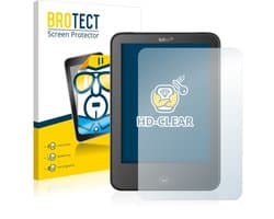 BROTECT - Screenprotector voor Tolino Vision 4 HD - Folie Beschermfolie transparant 2 Stuks