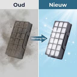 2x Filter geschikt voor Rowenta Silence Force Cyclonic - RO79xx en RO76xx series - Vervangt ZR903701 zakloze stofzuiger — thumbnail 4