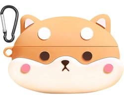 Allecto - Siliconen TPU Beschermhoes - Schattig en Grappig - Inclusief Sleutelhanger - Corgi - Geschikt voor HUAWEI FreeBuds SE 4 ANC