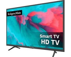 32 inch HD Smart TV Zwart - Scherp Beeld en Internetfunctionaliteiten