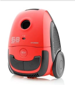 Stofzuiger met Zak 800W ECO-motor Hoge Zuigkracht Compact Rood — thumbnail 1