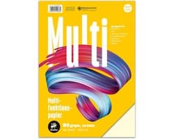 Crème Multifunctioneel Papier DIN A4 80g/m² voor Printer en Knutselen