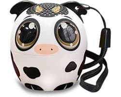 Draadloze mini-luidspreker koe - Eenvoudige koppeling voor kinderen en feestjes