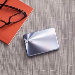 Externe Harde Schijf - Draagbare Opslag - Bestanden Opslaan - Metalen Behuizing - 2 TB - Zilver — thumbnail 2
