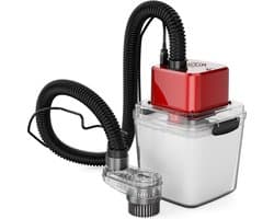 CNC Stofzuiger Kit - Stofafzuiging - Stofvrij Graveren - Automatische Start/Stop - 170mm x 170mm - Transparant Bordeaux