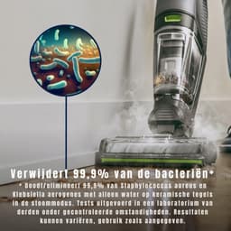 REN® Steelstofzuiger met snoer - Steelstofzuiger - Stofzuiger - Grijs/Groen - ‎25cm x 27cm x 112cm — thumbnail 2