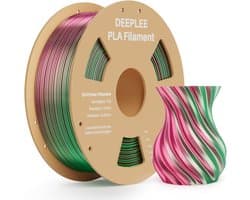 Glanzend Zijde PLA Filament 1.75mm - Meerkleurig 3D Printer Filament 1kg