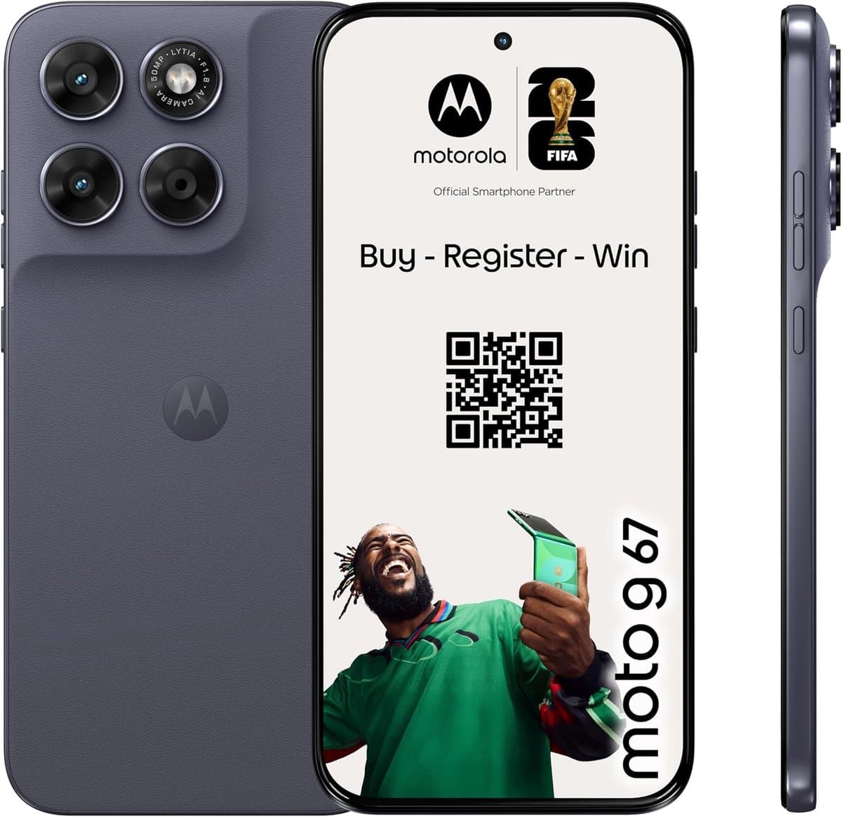 Motorola moto g67 128GB/4GB - Artic Seal — afbeelding 1