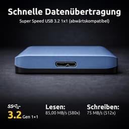 Draagbare Externe Harde Schijf 1 TB USB 3.2 PC & Mac — thumbnail 3