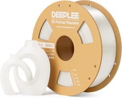 PLA Basis 3D Printer Filament 1.75mm Doorscchijnend 1kg