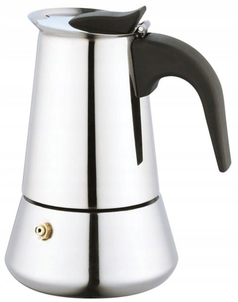 Kamille Kawiarka 200ml - 4 Kopjes Espresso, Geschikt voor Inductie — afbeelding 1