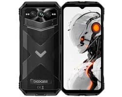 Doogee V-Max PRO NL – 6.58inch – Robuuste Smartphone – 5G – 32GB RAM – 512GB ROM – 108MP AI – 22000mAh – Android 14.0 - Zwart - Rugged Smartphone — thumbnail 1