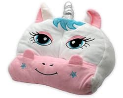 Tabletkussen voor e-reader en tablets tot 30 cm - Zacht fluweel pluche met 3 steekvakken